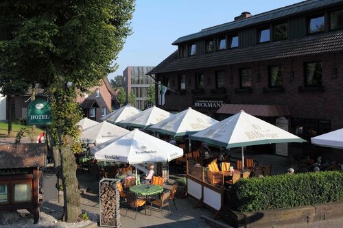Landhotel-Restaurant Beckmann, Забронировать Отель Отели Münsterland 3 звезды, 3*