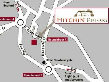 Hitchin Priory, Book Hotel 3-stjernede hoteller i Merseyside, 3*