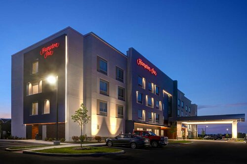 Hampton Inn Crown Point, Varaa Hotelli Hotellit Indiana aamiaisella, Aamiainen