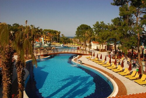 Club Boran Mare Beach - All Inclusive, Rezervovat Lázně / Resort Hotely v Mediterranean Region Turkey s bazénem, Bazén