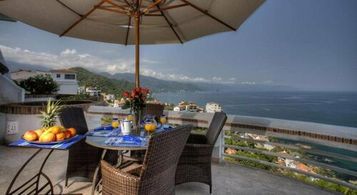 Villa Azul, Rezerwuj Willa Hotele w Puerto Vallarta ze śniadaniem, Śniadanie