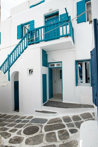 Florance Apartments & Rooms, Забронировать Апартаменты/квартира Отели острова Миконоса с парковкой, рядом с Ветряные мельницы Миконоса, Парковка