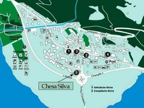 Chesa Silva - Silvaplana, Réserver Appart'hôtel Hôtels à Haute-Engadine avec parking, Parking