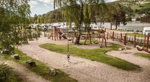 Fagernes Camping, Book Campingplads Valdres Campingpladser, Campingplads