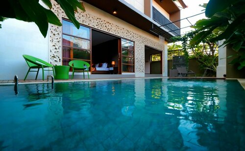 Casa Okta Villa, Book Villa Hoteller i Badung med pool, Swimmingpool