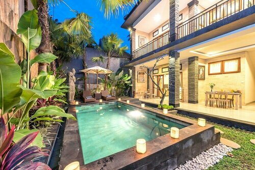 Wasudewa Private Villa, Rezerwuj Willa Hotele w Bali z Basenem, Basen