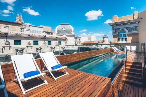 Отель Iberostar Las Letras Gran Via, Забронировать Отель СПА-отели Мадрида, рядом с Фонтан Нептуна, SPA-услуги