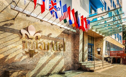 Hotel Marttel, Забронировать Отель Отели в центре Карловых Варов, в центре, Завтраки