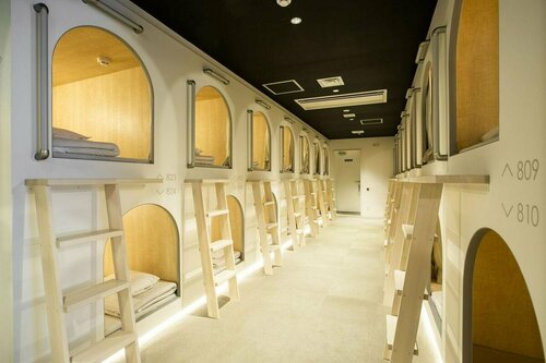 Capsule Hotel City Cabin Susukino, Забронировать Капсульный отель Капсульные отели Саппоро, рядом с Станция метро Susukino, Капсульный отель
