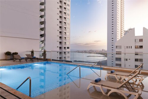 Hampton by Hilton Cartagena, Забронировать Отель Отели Боливара 4 звезды, 4*