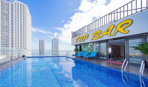 Отель Sana Danang Beach, Забронировать Отель Отели Дананга муниципалитета 3 звезды, рядом с Lam Vien Restaurant, 3*