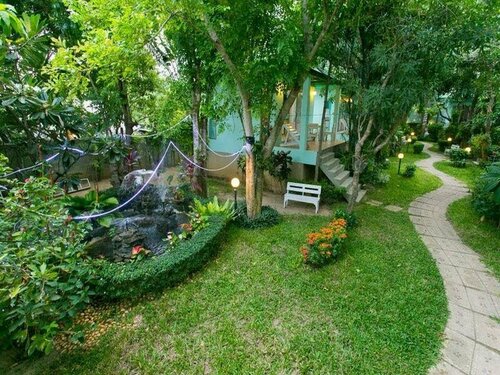 Rublom Resort, Забронировать Курортный отель Отели Пхетчабури с парковкой, рядом с Пляж Чао-Самран, Парковка