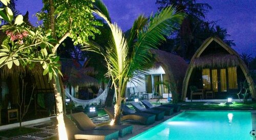 Gili Inlander, Rezervați Hotel Hoteluri în Lombok cu piscină, Piscină