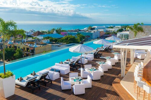 The Fives Downtown Hotel & Residences, Curio Collection by Hilton, Prenota Hotel Hotel a Quintana Roo con piscina, Piscina