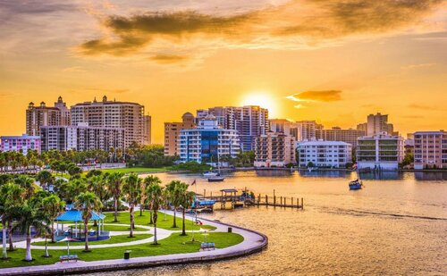 Comfort Suites Sarasota- Siesta Key, Забронировать Отель Отели штата Флориды 5 звезд, 5*