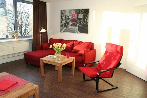 Apartments am Südkanal, Boek Appartementenhotel Hamburg Aparthotels, Appartementenhotel