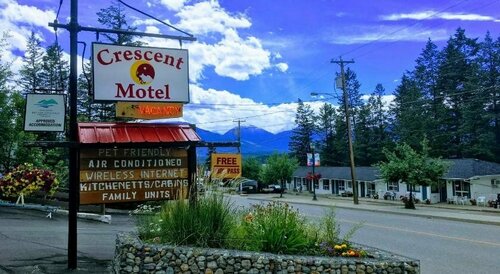 Crescent Motel, Забронировать Мотель Отели в центре Рейдиум-Хот-Спрингса, в центре