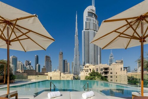 Отель The Dubai Edition, Забронировать Отель Отели Даунтаун Дубая с бассейном, Бассейн