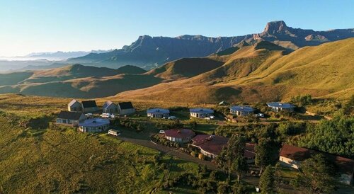 Witsieshoek Mountain Lodge, Buchen Sie Lodge Jagersrust Freistaat