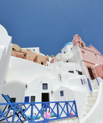 Blu Bianco Cave House, Забронировать Дом для отпуска Отели Ия с парковкой, Парковка