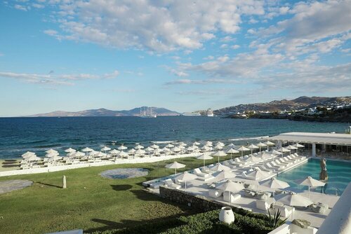 Mykonos Earth Suites, Забронировать Отель Отели острова Миконоса с бассейном, рядом с Ветряные мельницы Миконоса, Бассейн