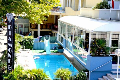 Hotel Diamond, Забронировать Отель Отели Римини - центра городов - Римини с завтраком, Завтраки