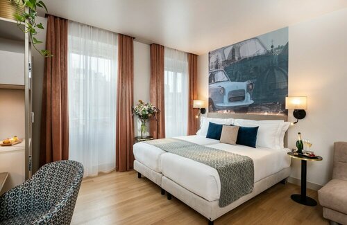 Leonardo Boutique Hotel Rome Termini, Забронировать Бутик-отель Отели Рима 4 звезды, рядом с Базилика Санта-Парасседе, 4*