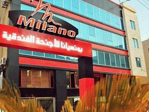 Milano Hotel Suites, Забронировать Отель Отели Аммана 3 звезды, рядом с The Tube Lounge Sports Bar, 3*