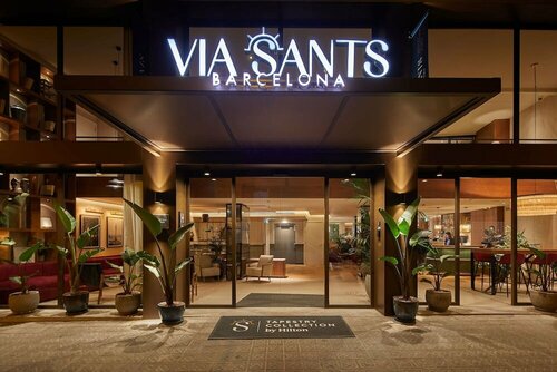 Via Sants Hotel Barcelona, Tapestry Collection By Hilton, Забронировать Отель Бизнес-отели Барселоны, рядом с Конгресс-центр AXA Auditorium, 4* 5*