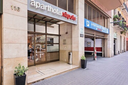 Aparthotel Napols - Abapart, Забронировать Апарт-отель Эшампле Барселона, рядом с Глорьес