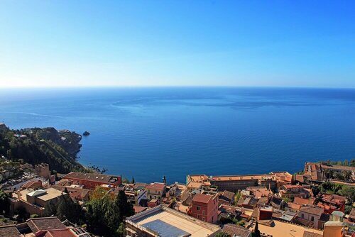 Hotel Mediterranée, Забронировать Отель Отели Таормина с питанием, рядом с Ancient Theatre of Taormina, Пансион