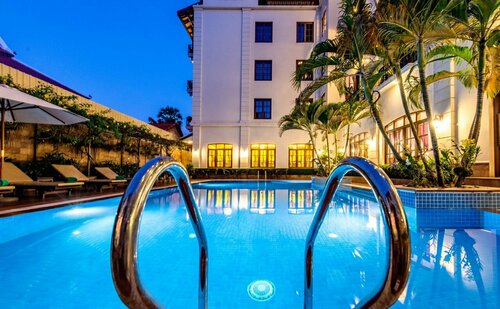 Steung Siemreap Hotel, Забронировать Отель Отели Сиемреап по системе «всё включено», рядом с Psa Krom Market, Всё включено