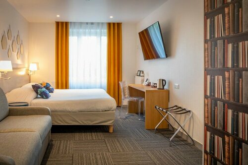 Logis REX HOTEL Lorient, Забронировать Отель Лорьян Morbihan
