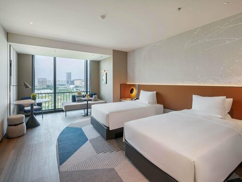Novotel Xi'an Aden, Rezerwuj Hotel Hotele w Shaanxi z Parkingiem, Parking
