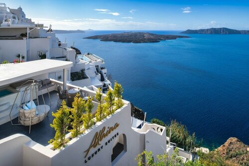 Athina Luxury Suites, Забронировать Отель Тира Santorini Caldera