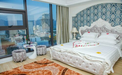 Golden Rose Hotel, Забронировать Отель Отели Дананга муниципалитета 3 звезды, рядом с My Casa Restaurant, 3*