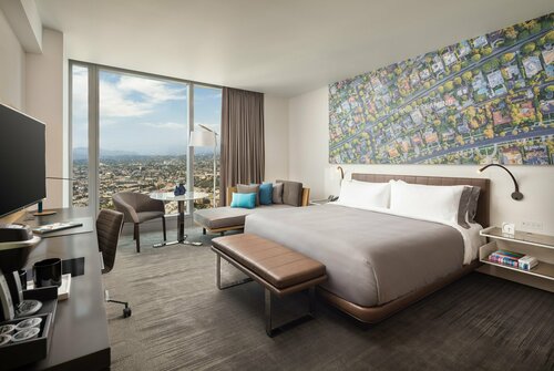 InterContinental - Los Angeles Downtown by IHG, Забронировать Отель Отели и гостиницы Лос-Анджелеса, рядом с Развлекательный центр L.A. Live, Отель