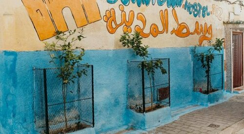 Downtown Hostel Fez - Hostel, Book Hostel / Vandrerhjem Hoteller i Fez med pool, Swimmingpool