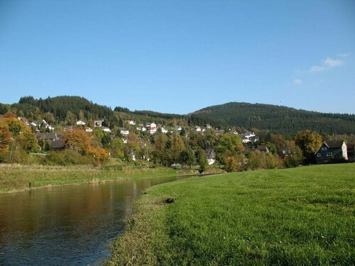 Gästehaus Schwarzenauer Mühle, Забронировать Отель Бад-Берлебург Rothaar Mountains