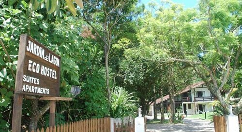 Eco Hostel Jardim Da Lagoa, Book Hotel Hoteller i Florianopolis med parkering, Parkering