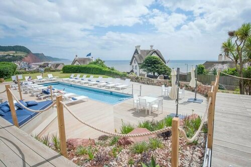 Sidmouth Harbour Hotel - The Westcliff, 예약 호텔 Devon 수영장 있는 호텔, 수영장