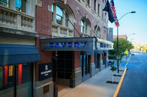 Renaissance Des Moines Savery Hotel, Забронировать Отель Де-Мойн Айова, рядом с Суд округа Полк