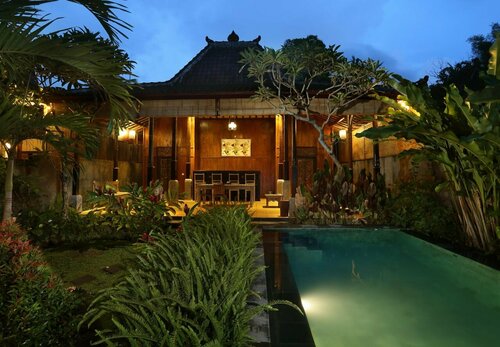 Cocoa Ubud Private Villa, Boek Villa Hotels in Bali met zwembad, Zwembad