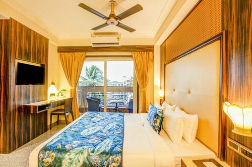 Summit Calangute Resort & Spa, Boek Resort Goa hotels met ontbijt, Ontbijt