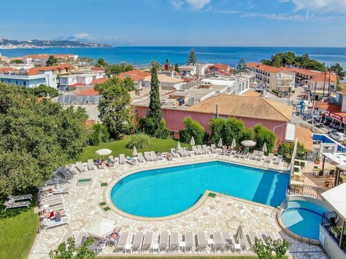 Hotel Palmyra, Забронировать Отель Отели Закинфа с питанием, Пансион