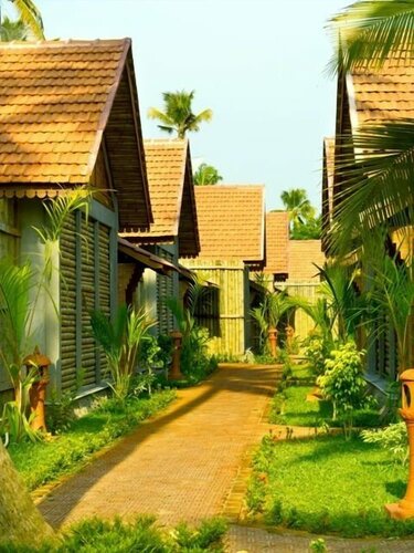 Abad Whispering Palms, Забронировать Курортный отель Кумараком штат Керала
