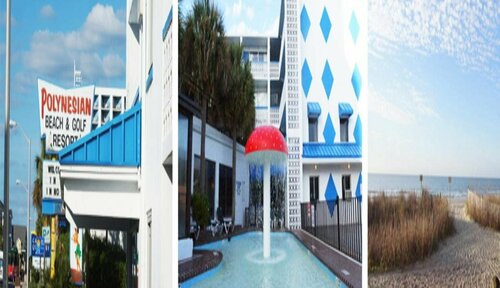 Polynesian Beach & Golf Resort, Забронировать Курортный отель Отели Южной Каролины с бассейном, Бассейн