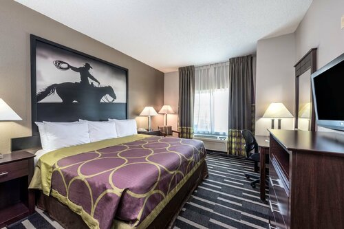 Super 8 by Wyndham Fort Worth North, Забронировать Отель Fossil Creek Форт-Уэрт