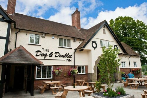 The Dog & Doublet Inn, Book Pension Stafford Staffordshire