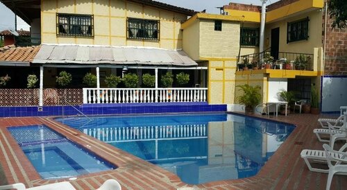 Hotel La Casa Amarela, Book Hotel Hoteller i Antioquia med pool, Swimmingpool